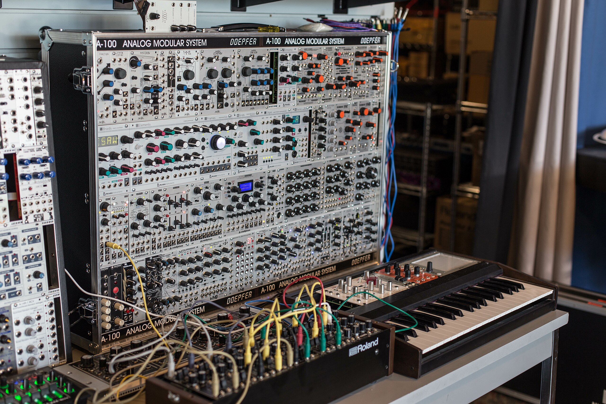 Eurorack photo by David Hilowitz